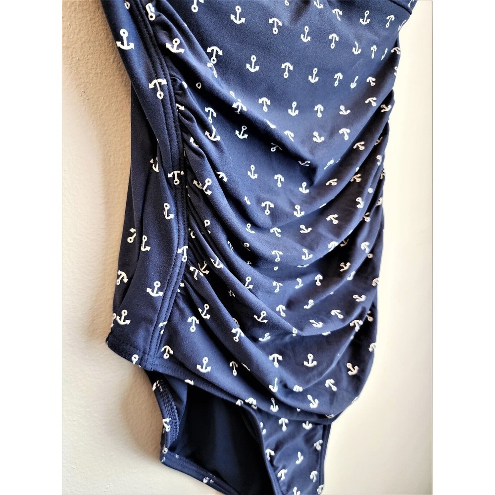 Nip Tuck Slimming Tummy Control Nautical Navy One… - image 4